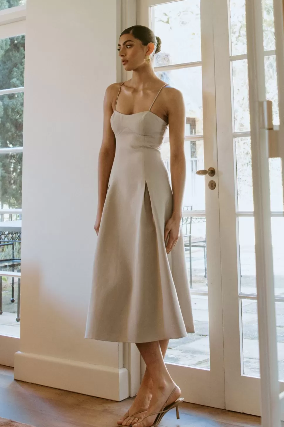 Women MESHKI Midi Dresses<Alaina