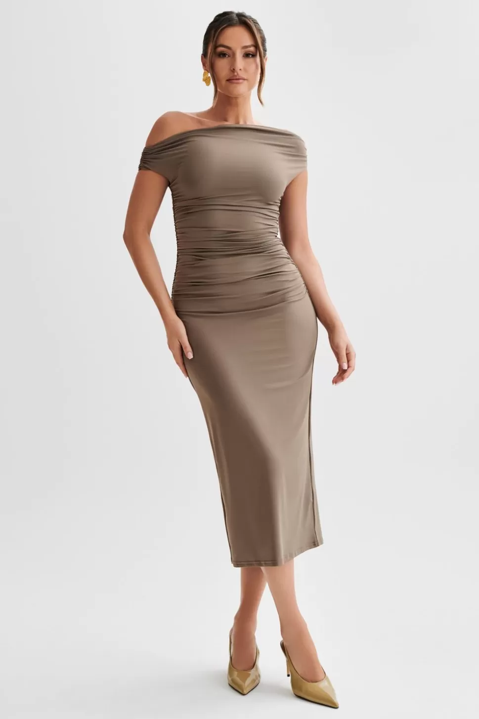 Women MESHKI Midi Dresses<Alayna