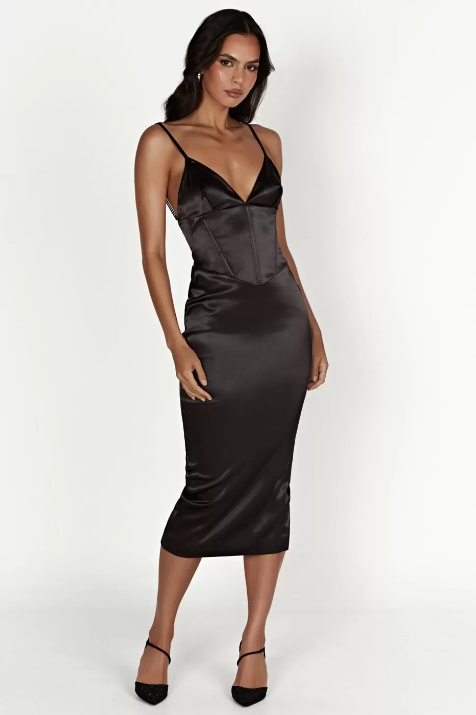 Women MESHKI Midi Dresses<Brie