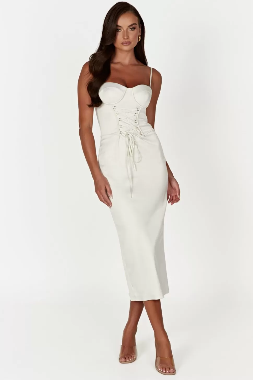 Women MESHKI Midi Dresses<Camelia