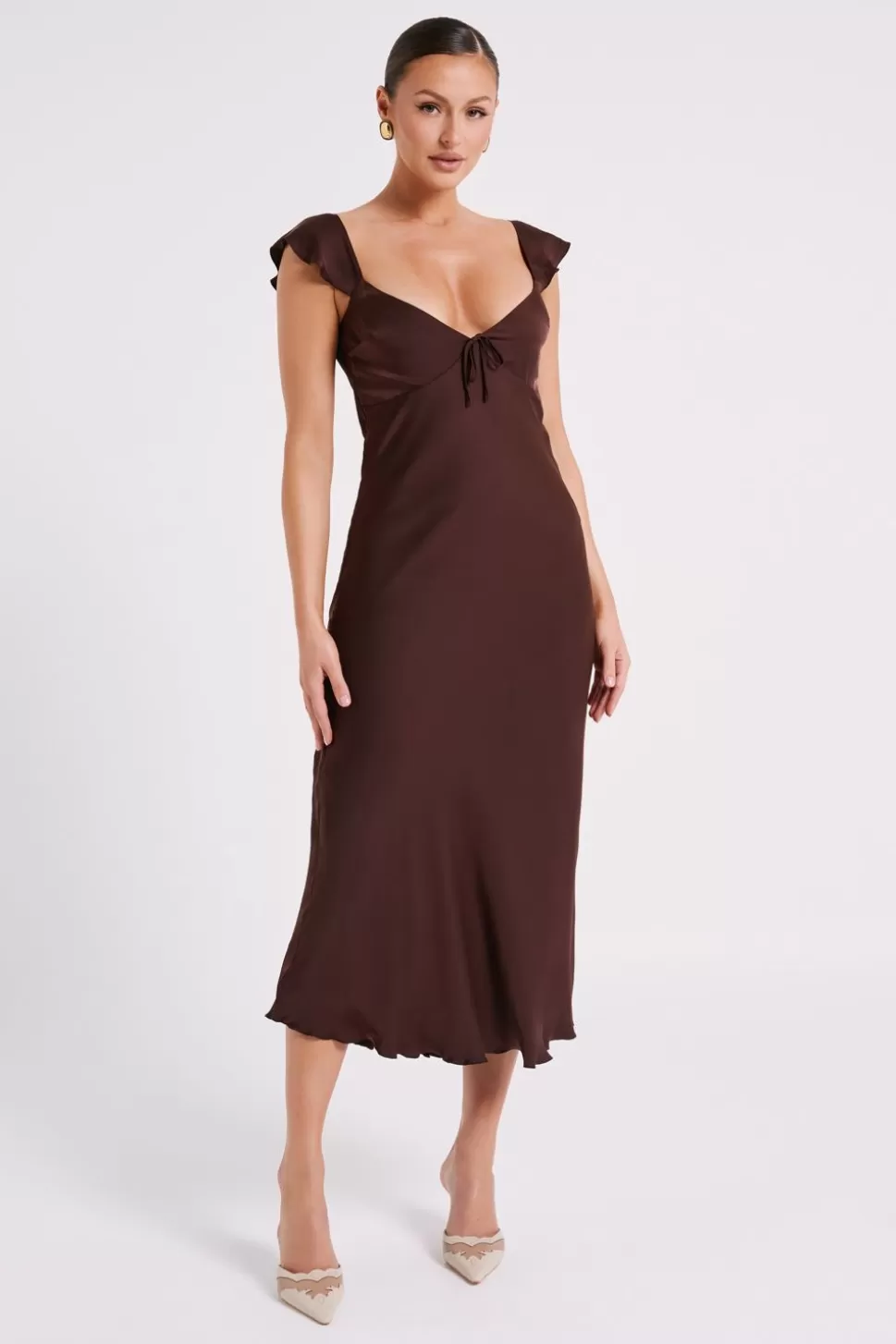 Women MESHKI Midi Dresses<Chantal