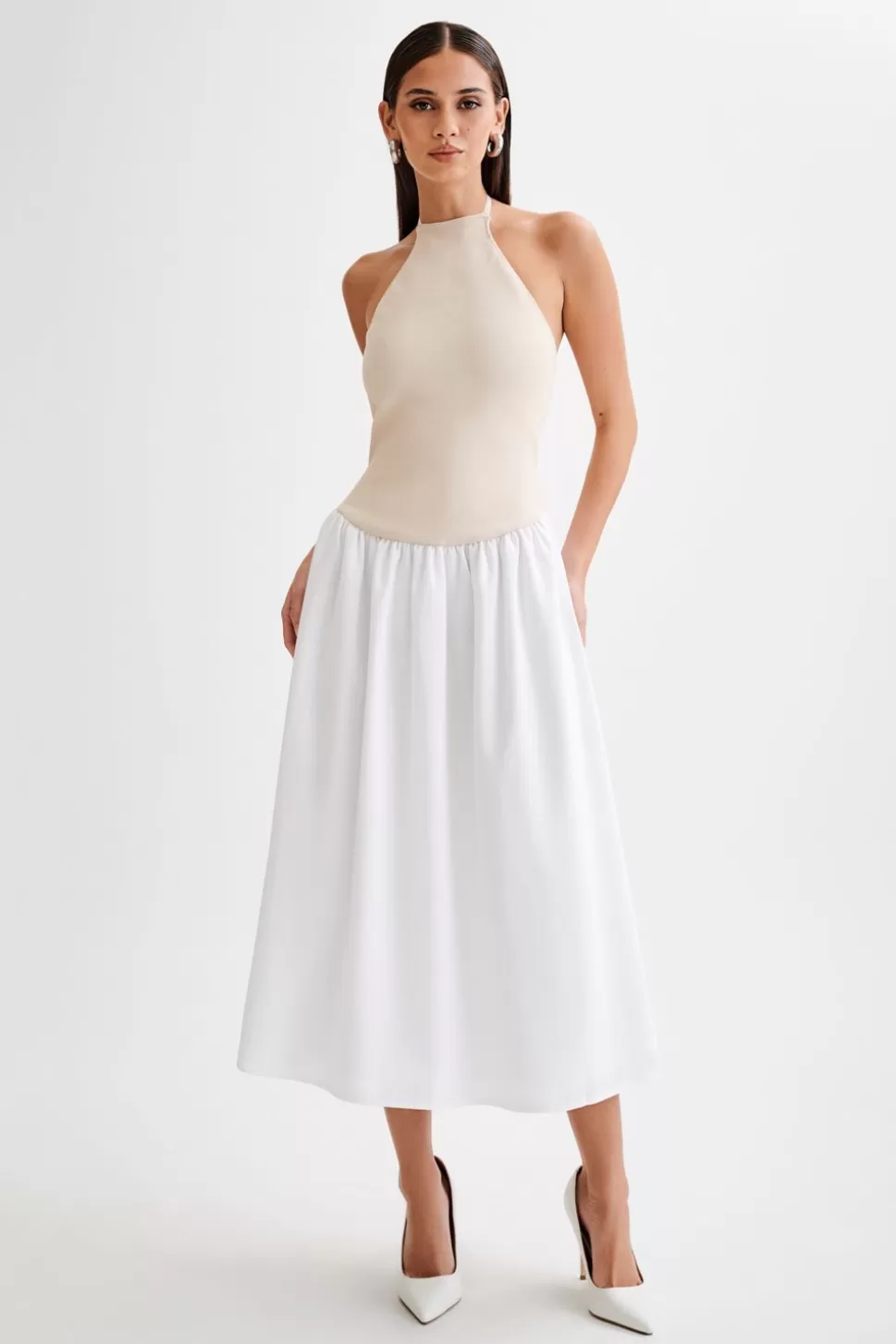 Women MESHKI Midi Dresses<Katie