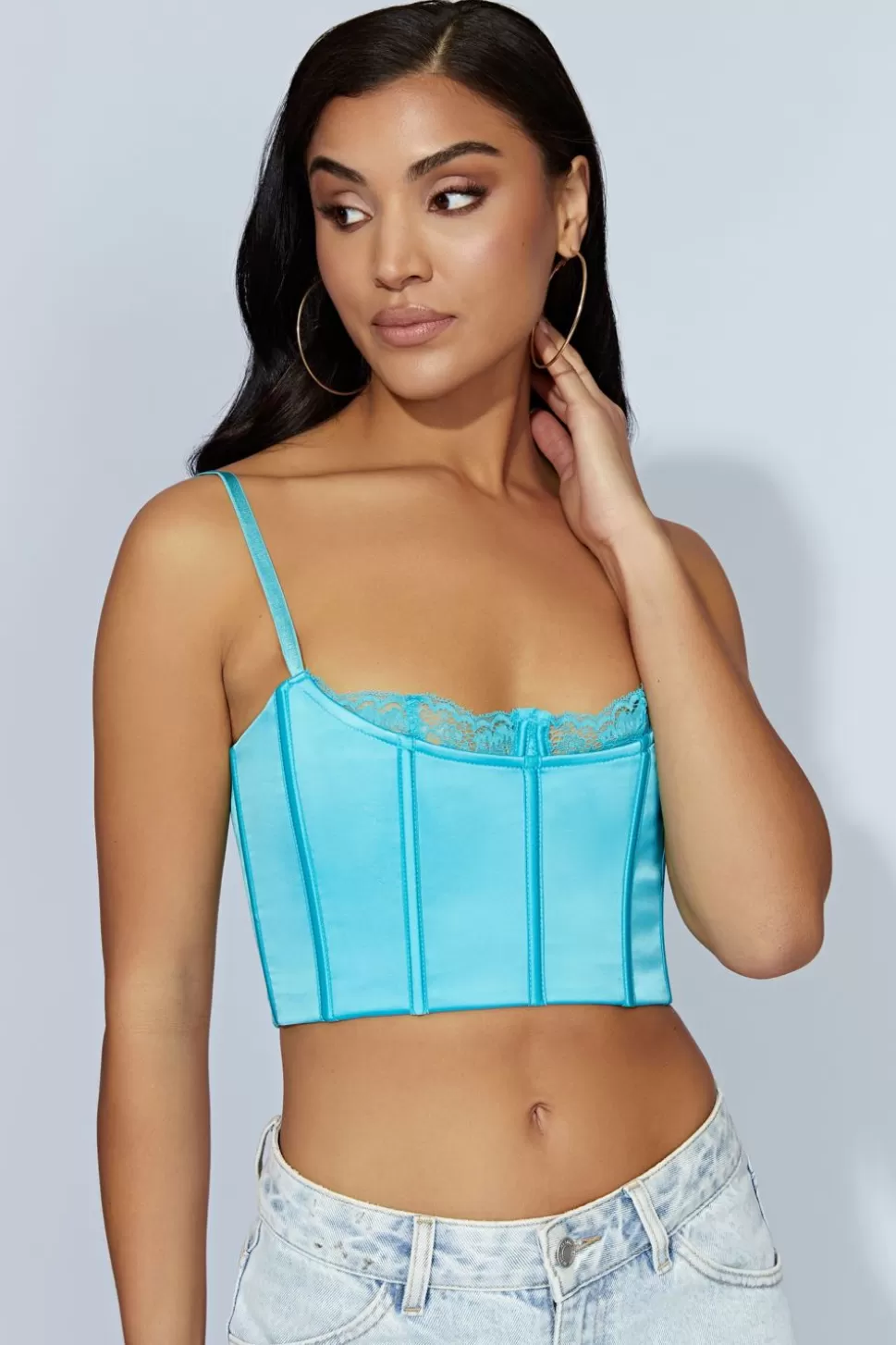Women MESHKI Tops<Lake