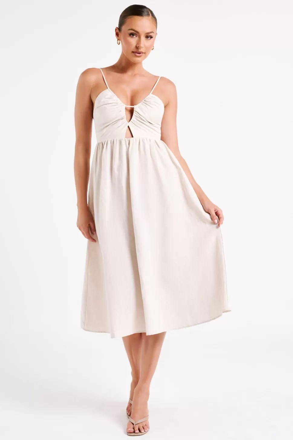 Women MESHKI Midi Dresses<Magdelena