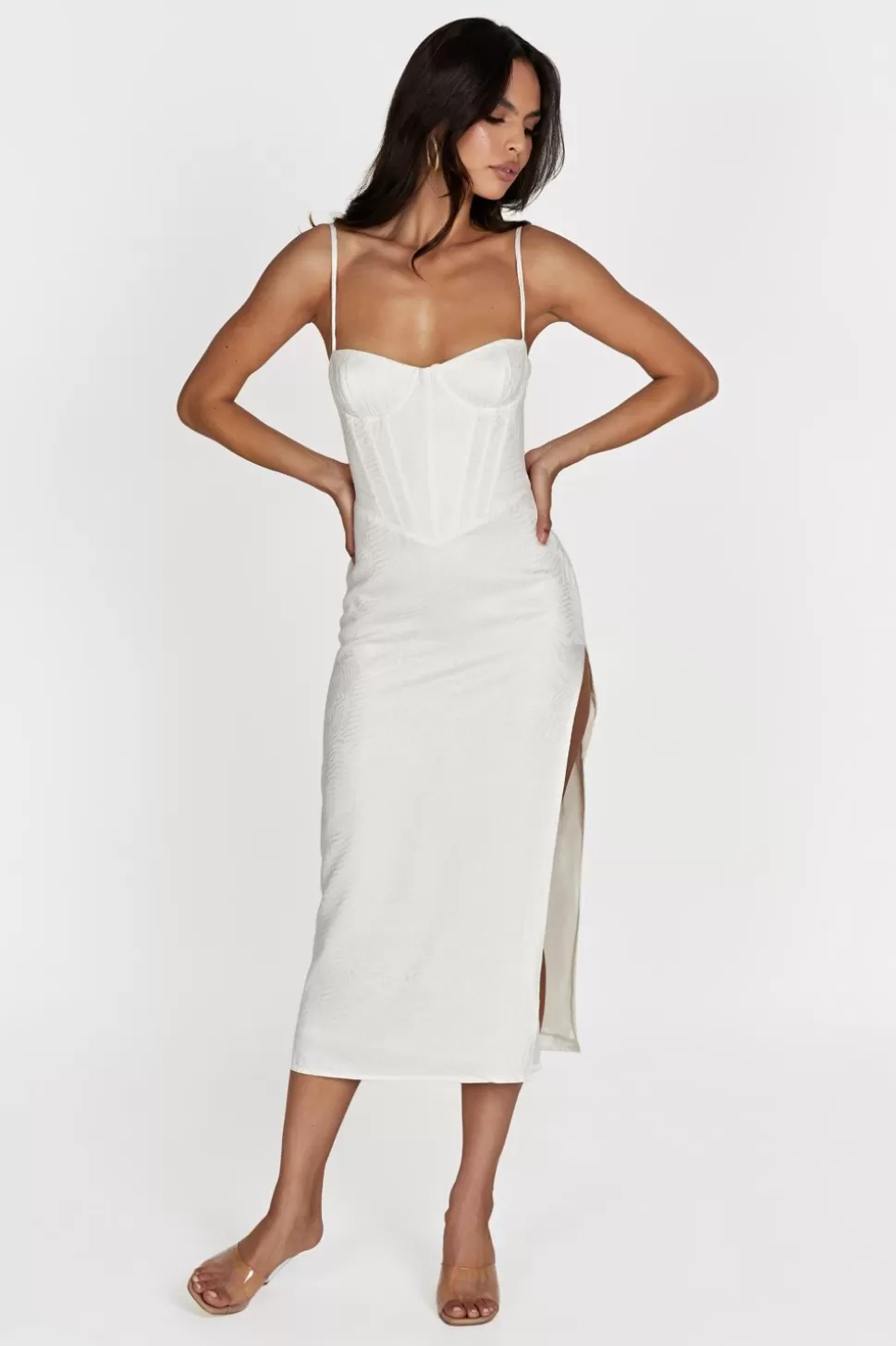 Women MESHKI Midi Dresses<Maggie