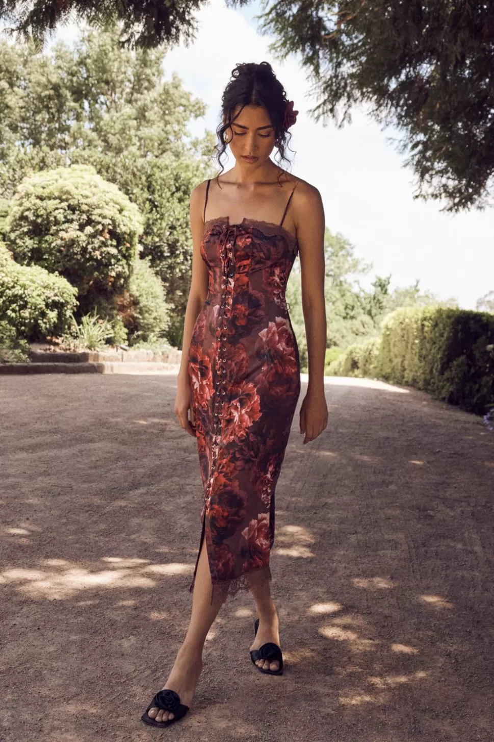 Women MESHKI Midi Dresses<Makayla