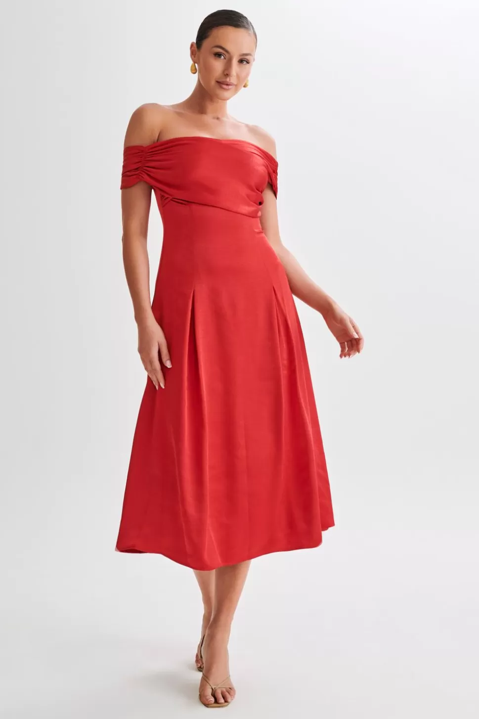 Women MESHKI Midi Dresses<Sofie