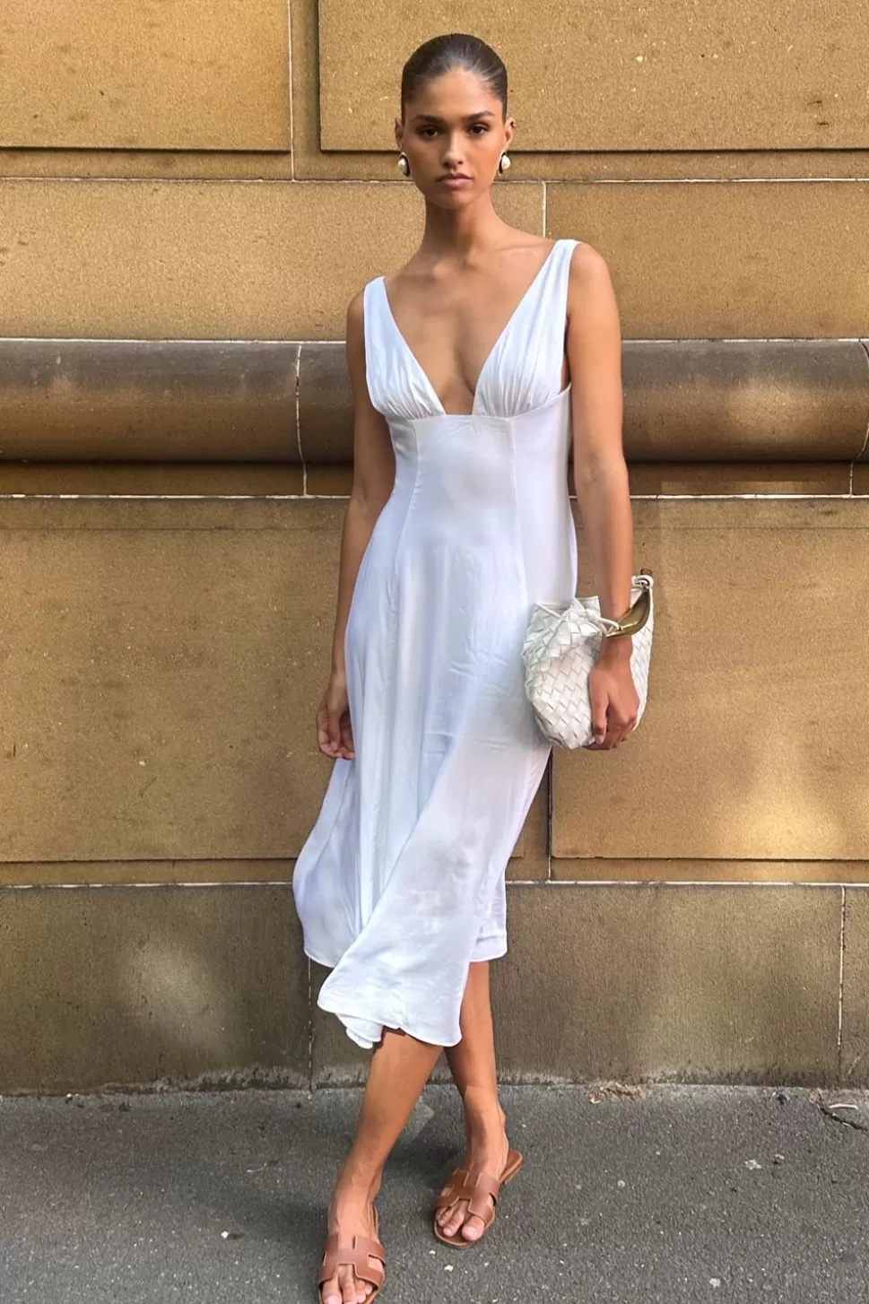 Women MESHKI Midi Dresses<Soledad