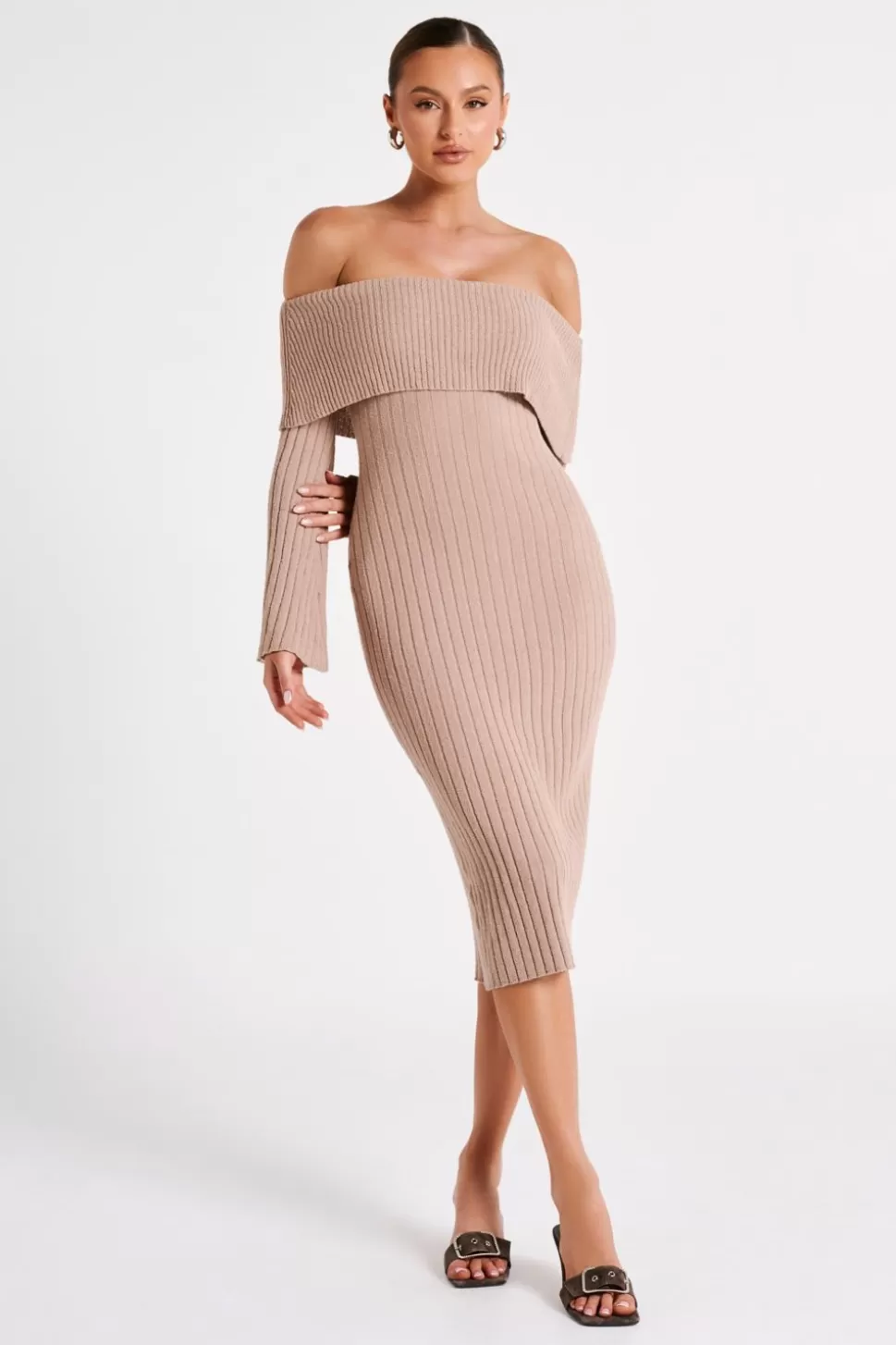 Women MESHKI Midi Dresses<Stefania