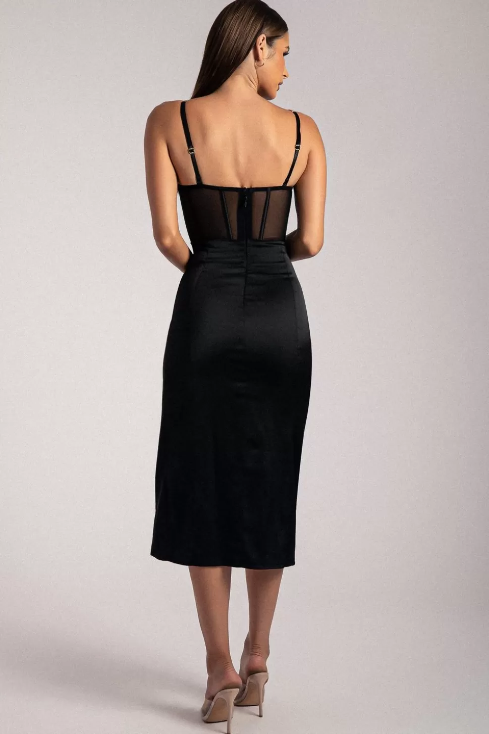 Women MESHKI Midi Dresses<Talisa