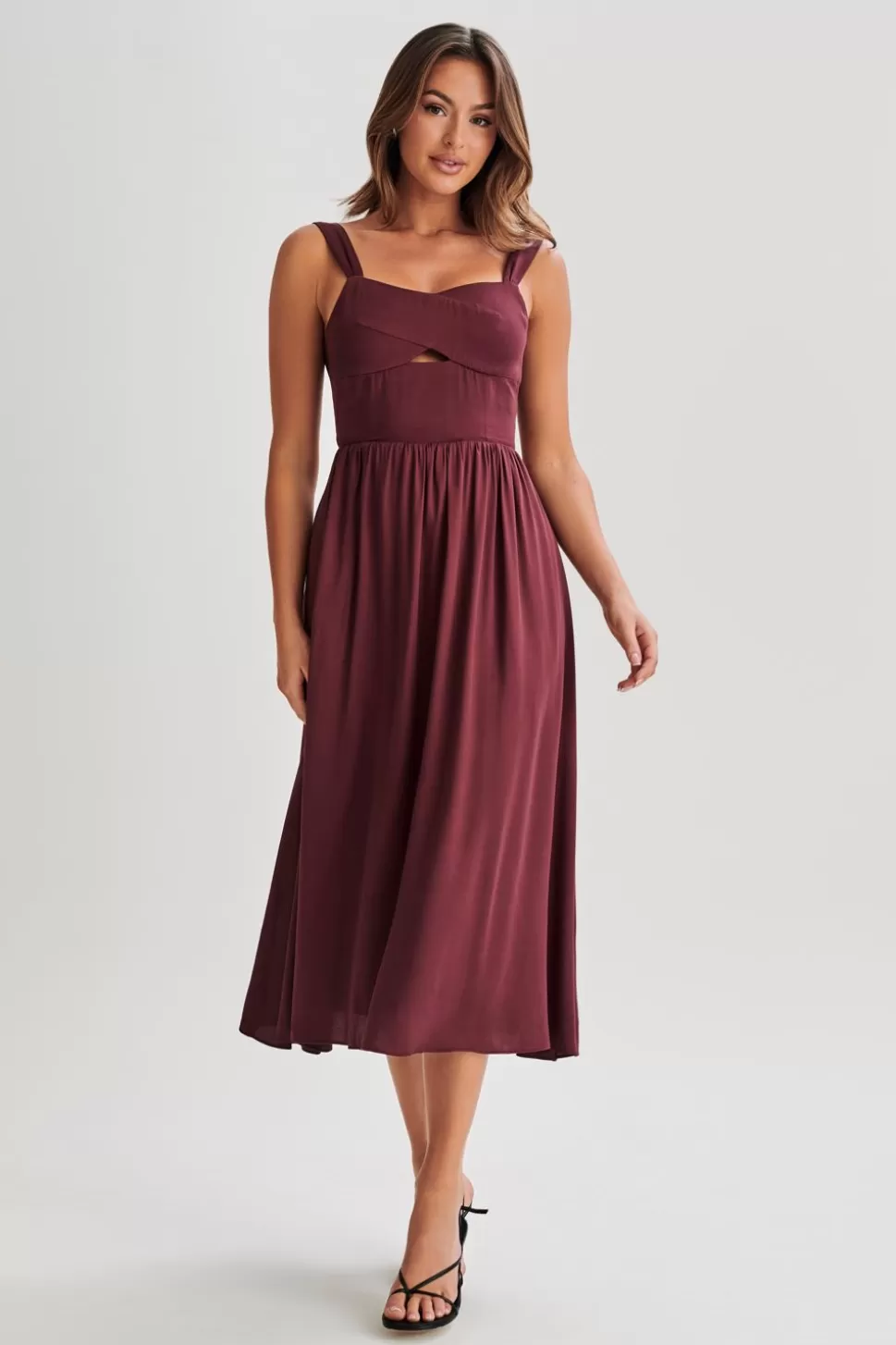 Women MESHKI Midi Dresses<Thandi