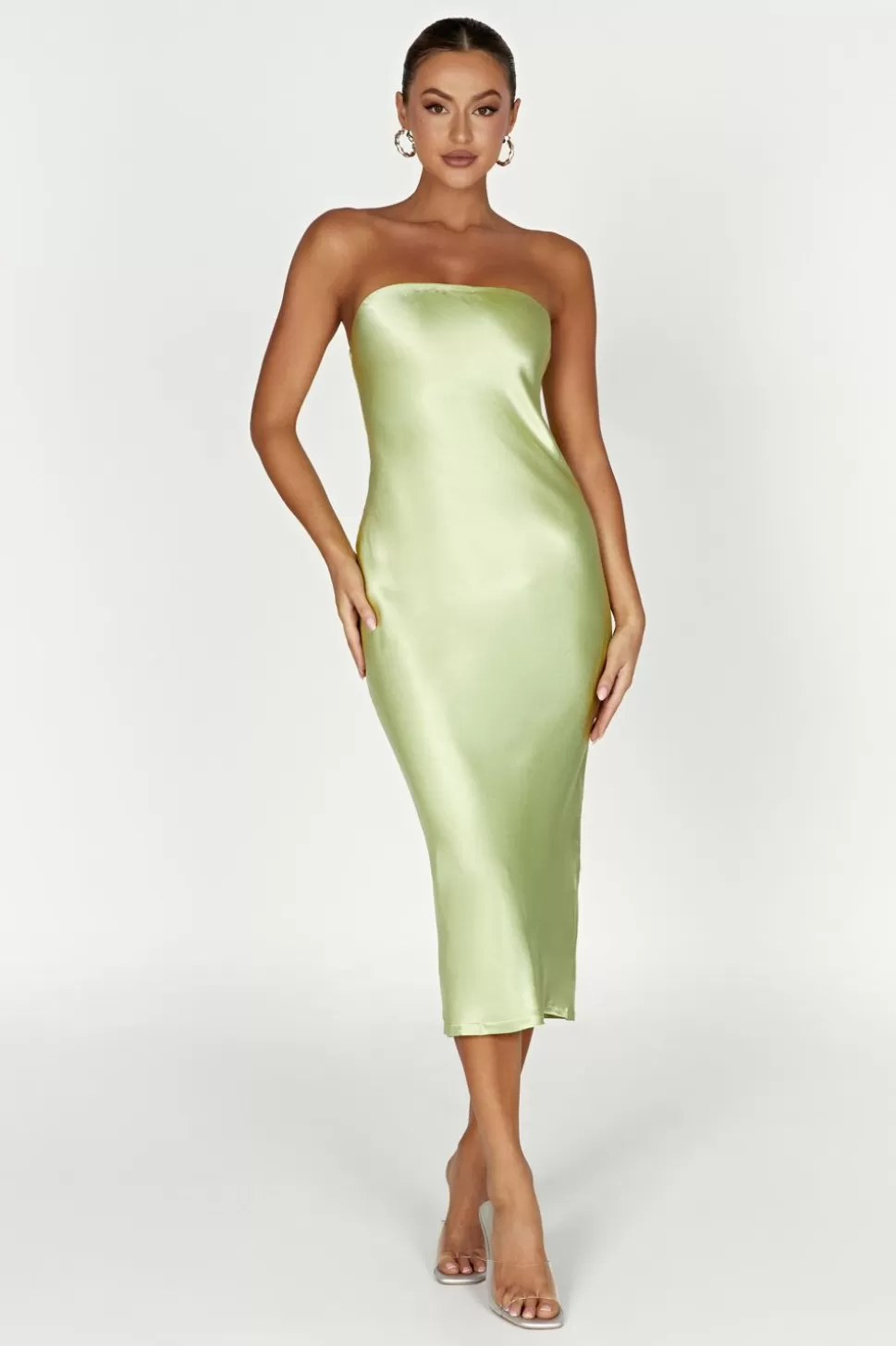 Women MESHKI Midi Dresses<Tyler